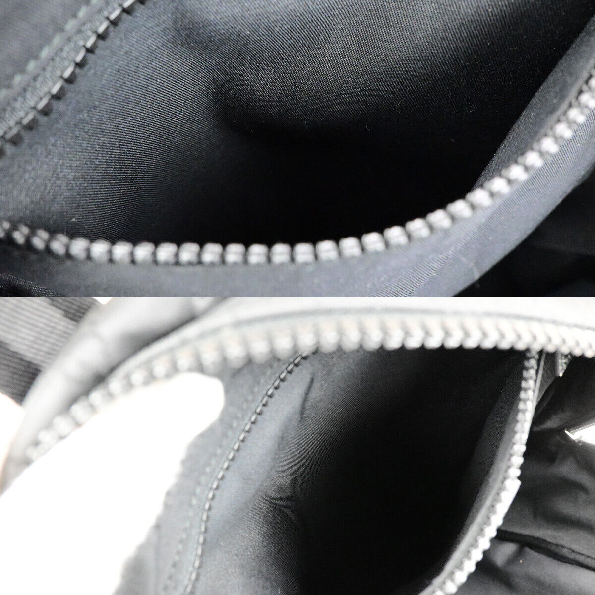 Gucci Sherry Black Synthetic Backpack Bag