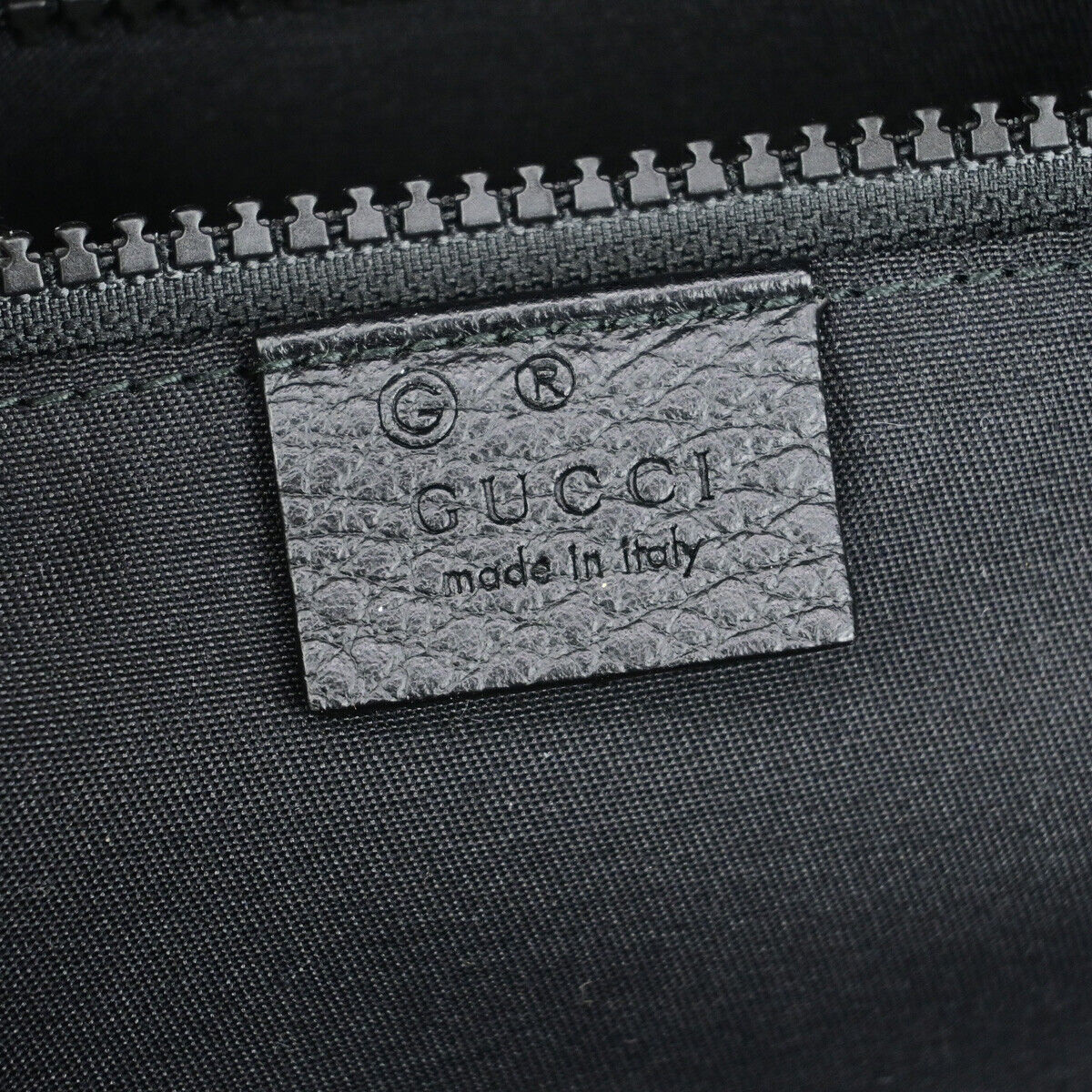 Gucci Sherry Black Synthetic Backpack Bag