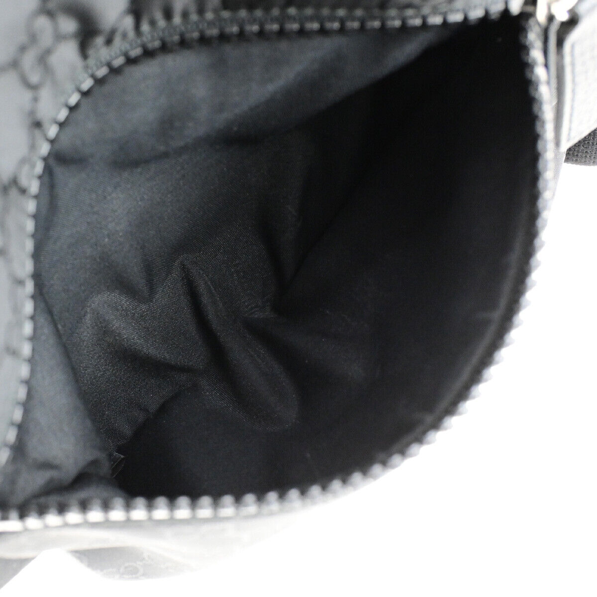 Gucci Sherry Black Synthetic Backpack Bag