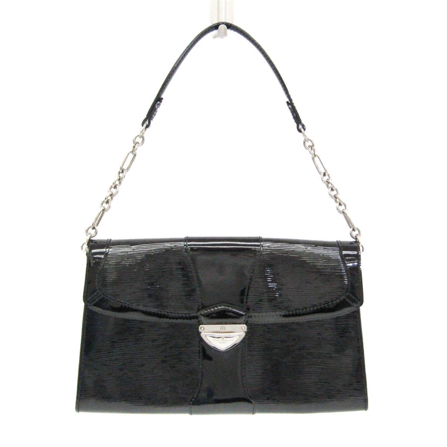 Louis Vuitton Jena Black Patent Leather Shoulder Bag ()