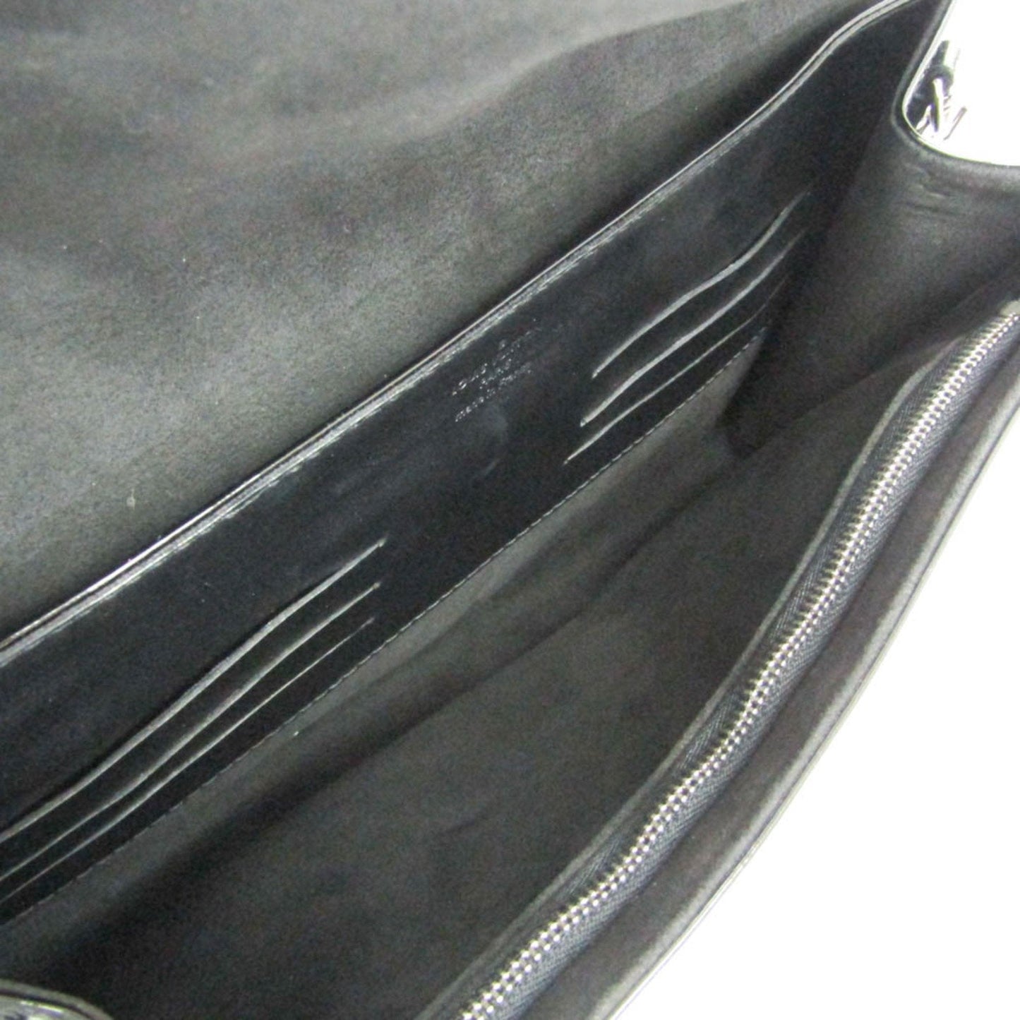 Louis Vuitton Jena Black Patent Leather Shoulder Bag