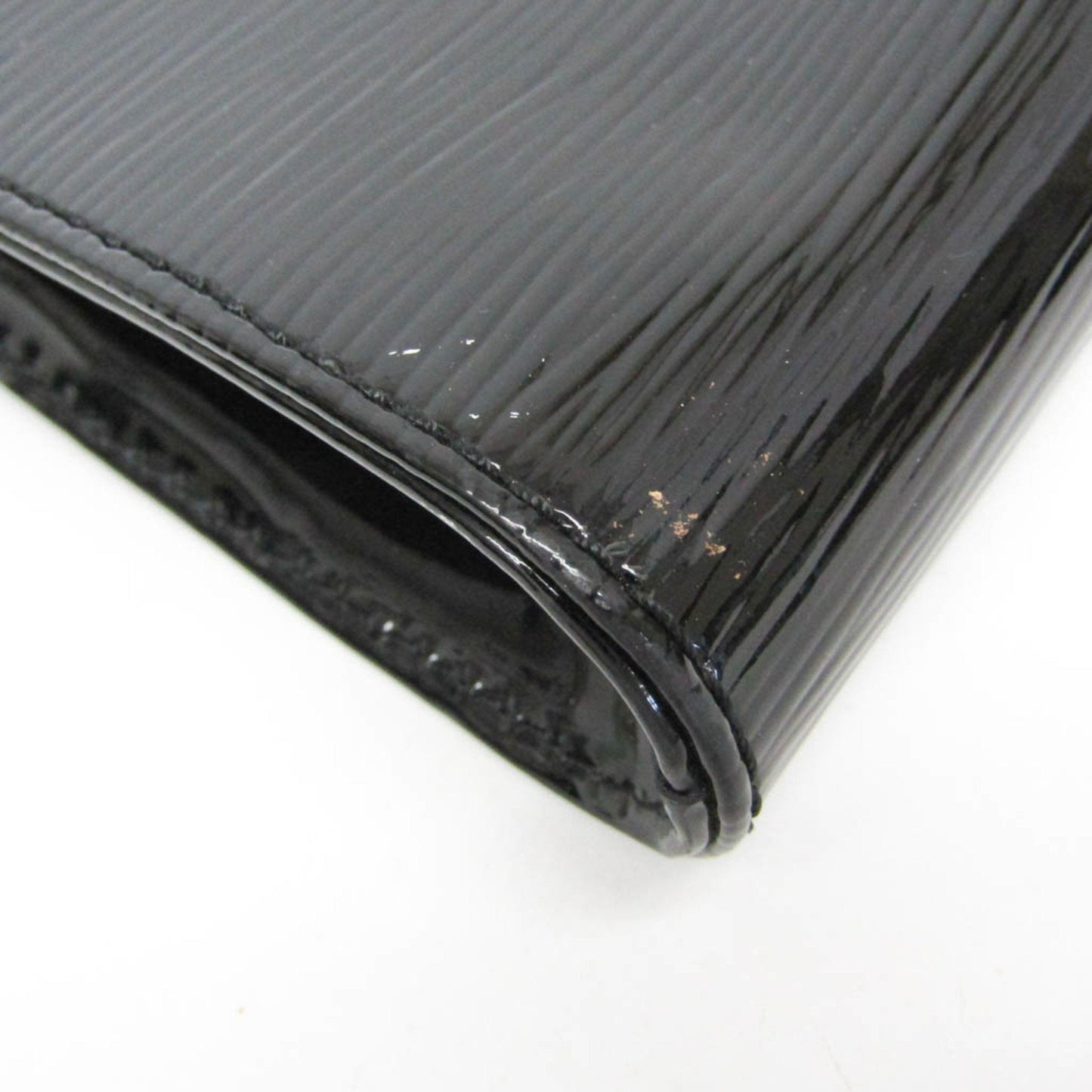 Louis Vuitton Jena Black Patent Leather Shoulder Bag