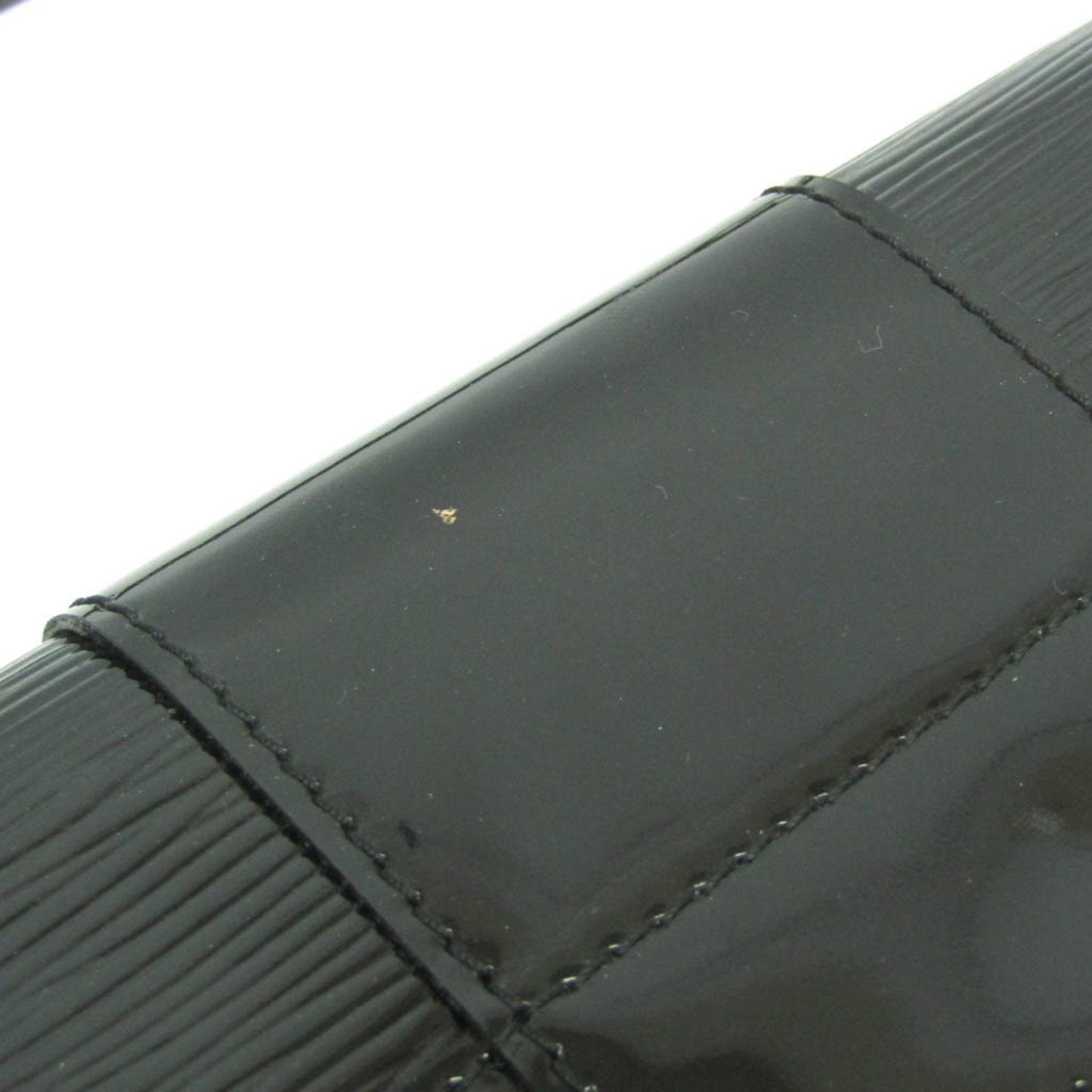 Louis Vuitton Jena Black Patent Leather Shoulder Bag