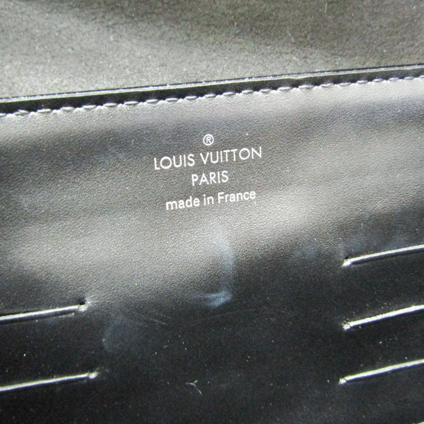 Louis Vuitton Jena Black Patent Leather Shoulder Bag