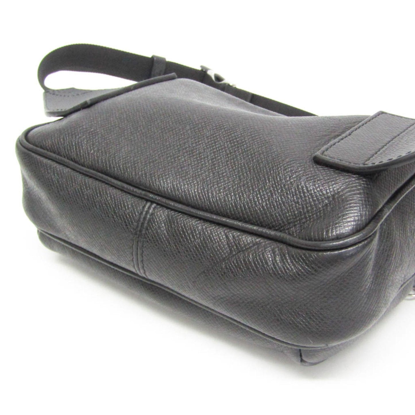 Louis Vuitton Outdoor Black Leather Shoulder Bag