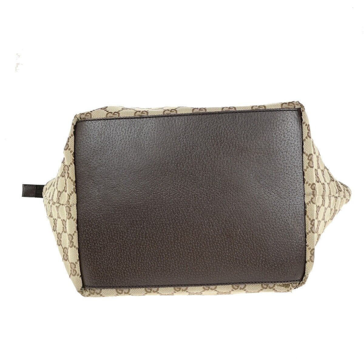 Gucci Sherry Beige Canvas Tote Bag