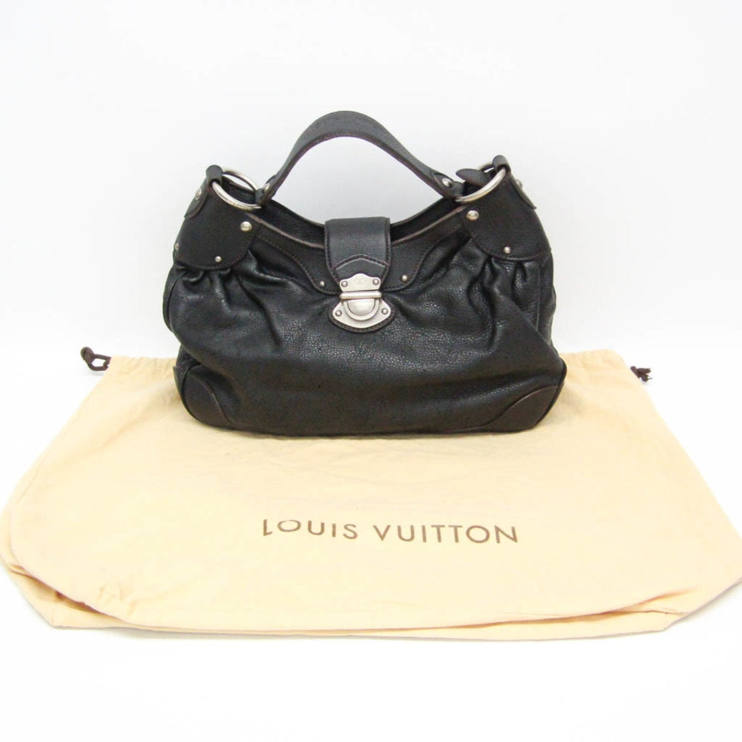 Louis Vuitton Solar Black Leather Shoulder Bag