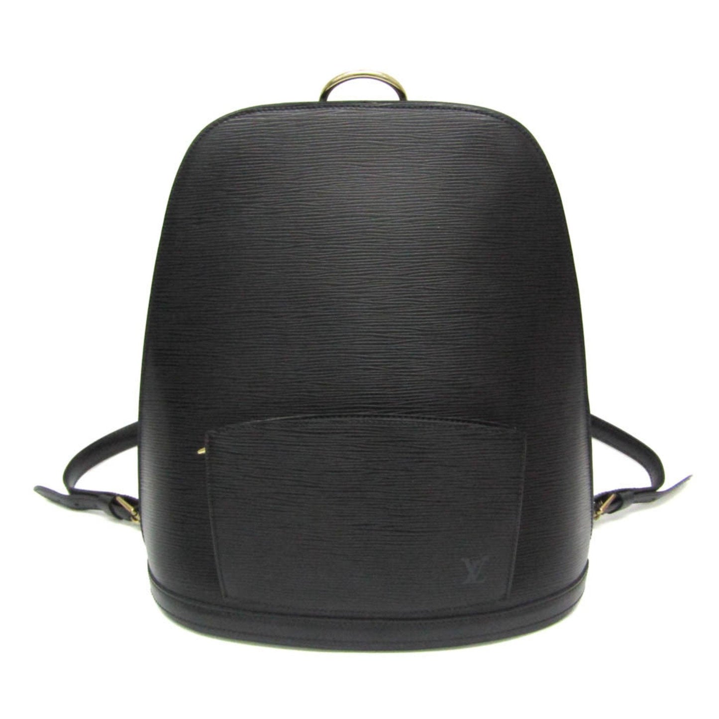 Louis Vuitton Gobelins Black Leather Backpack Bag ()