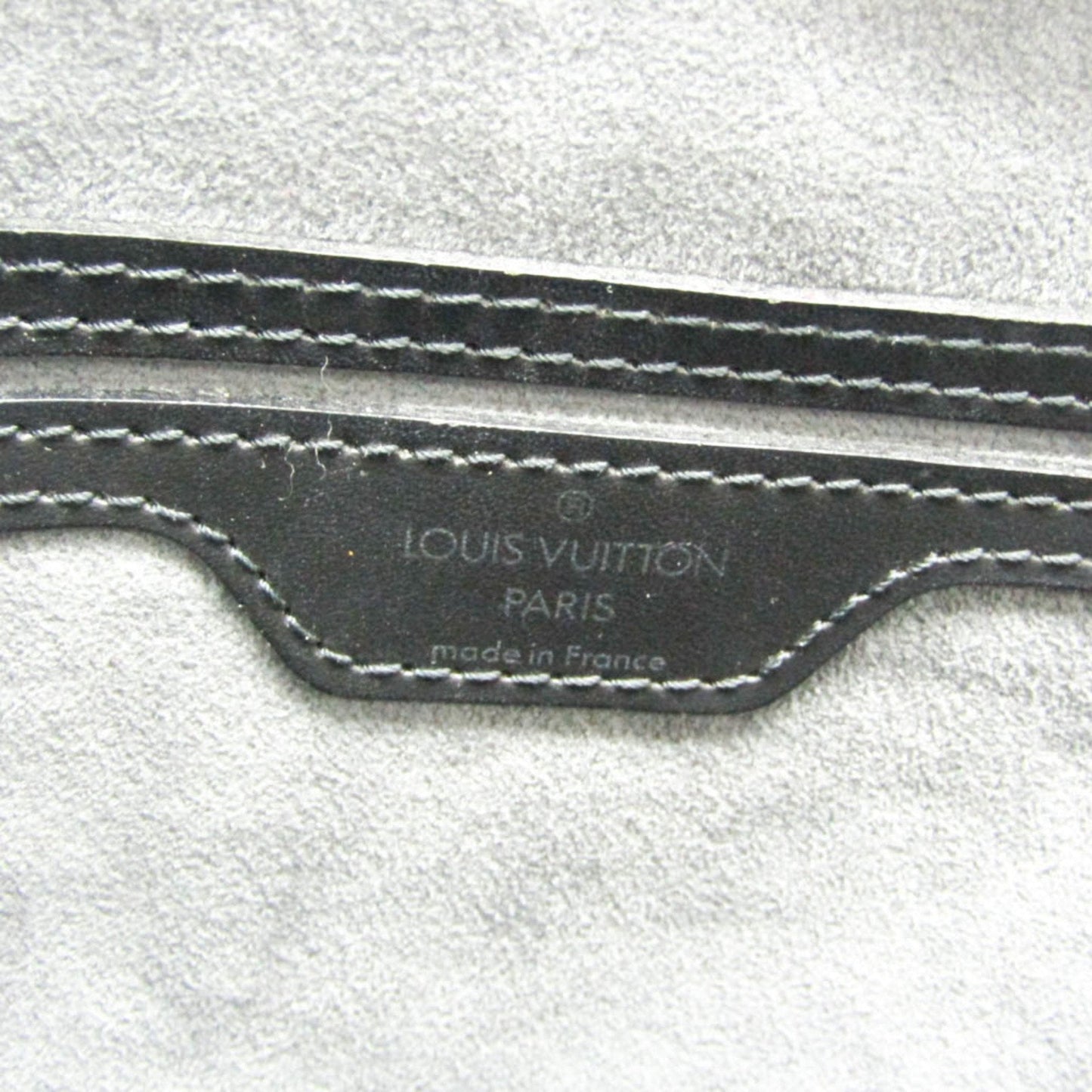 Louis Vuitton Gobelins Black Leather Backpack Bag