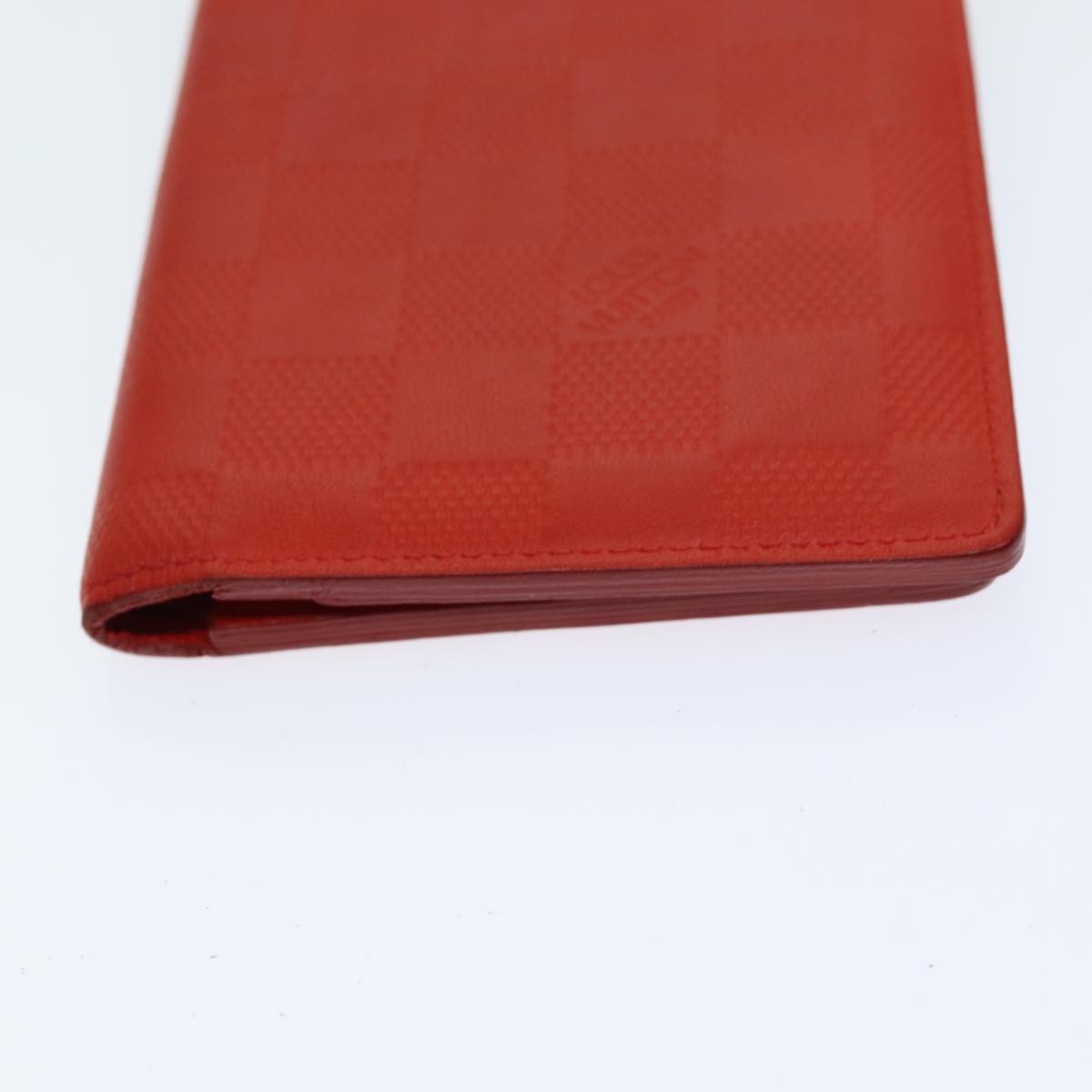 Louis Vuitton James Red Leather Wallet