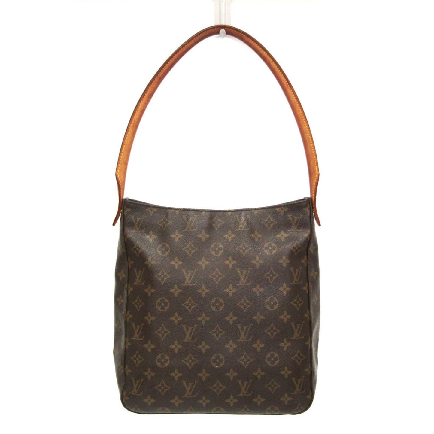 Louis Vuitton Looping Gm Brown Canvas Shoulder Bag ()