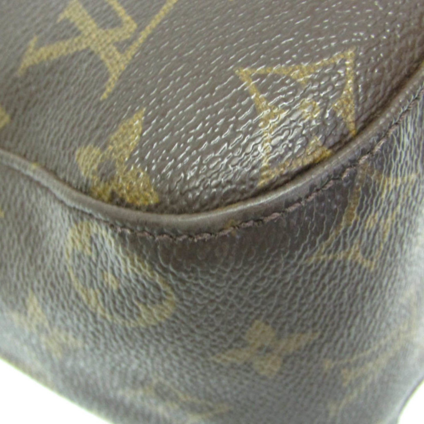 Louis Vuitton Looping Gm Brown Canvas Shoulder Bag
