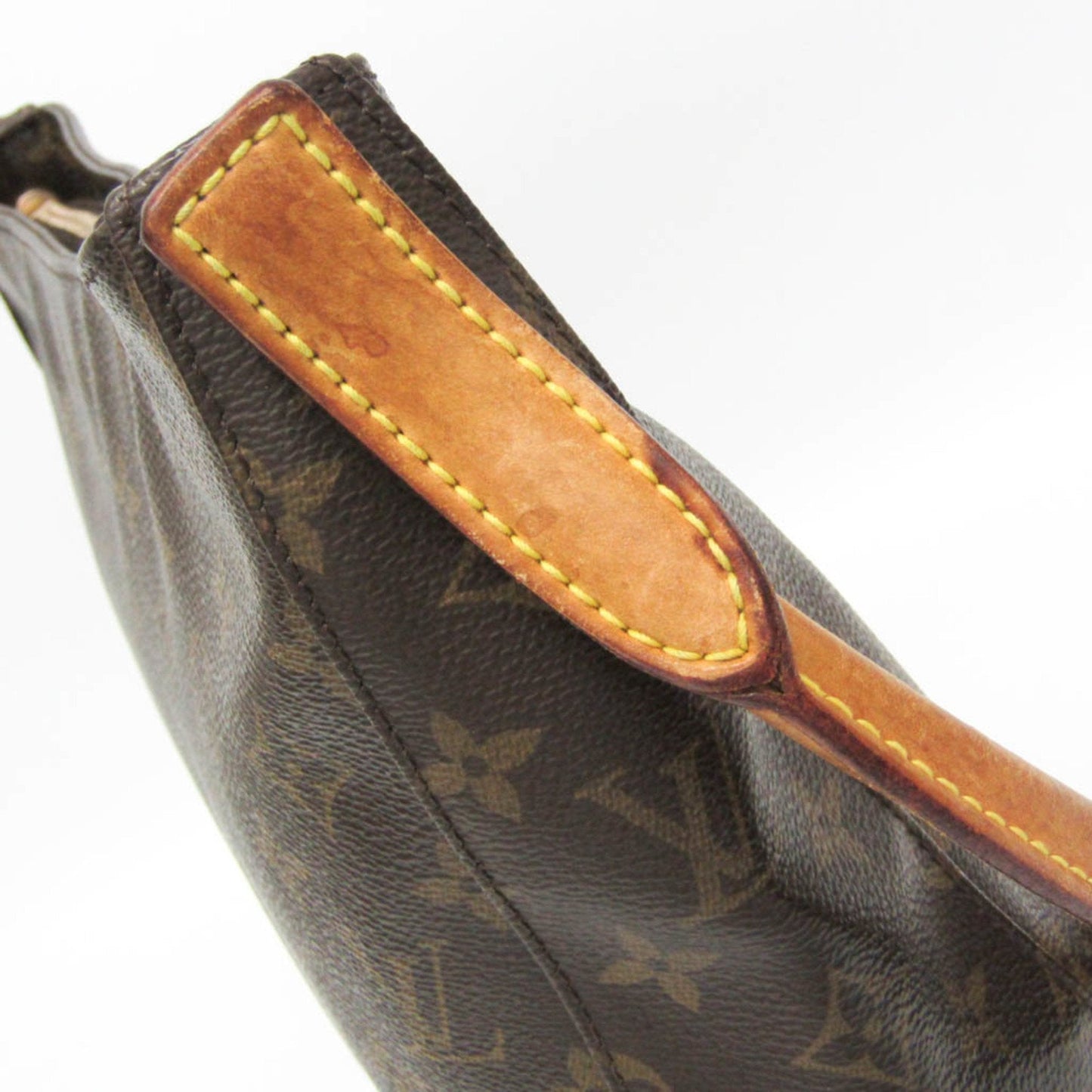 Louis Vuitton Looping Gm Brown Canvas Shoulder Bag