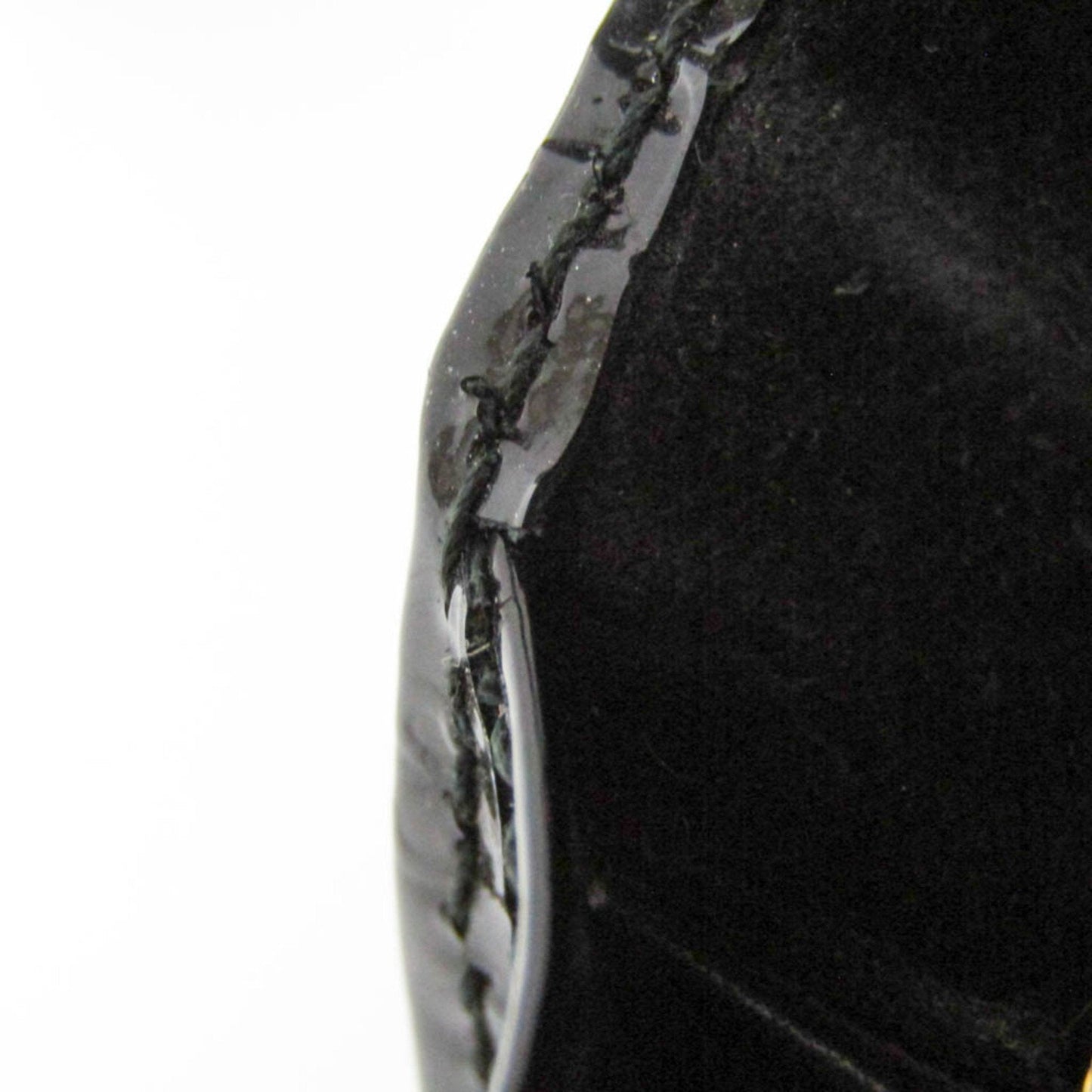 Gucci Micro Guccissima Black Patent Leather Wallet