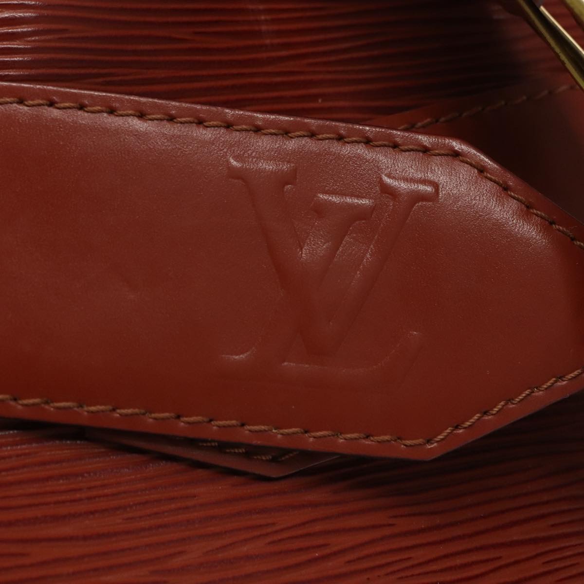 Louis Vuitton Sac D'épaule Brown Leather Shoulder Bag