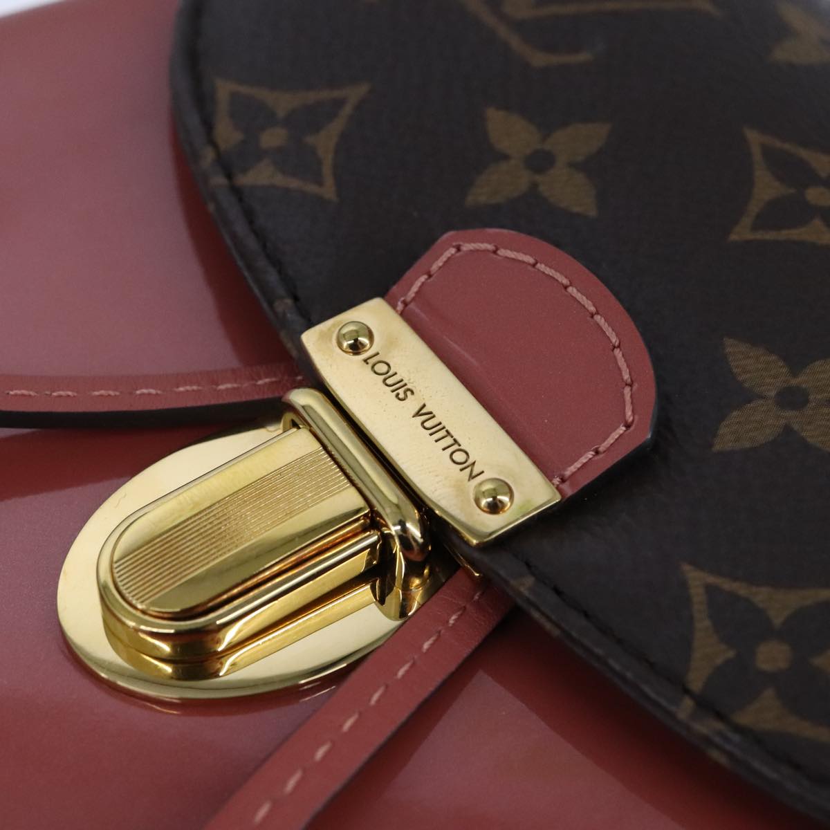 Louis Vuitton Hot Springs Pink Patent Leather Backpack Bag
