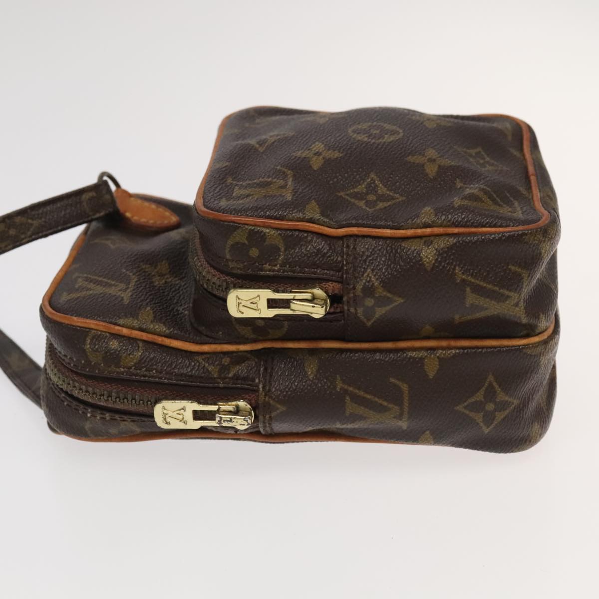 Louis Vuitton Amazon Brown Canvas Shoulder Bag