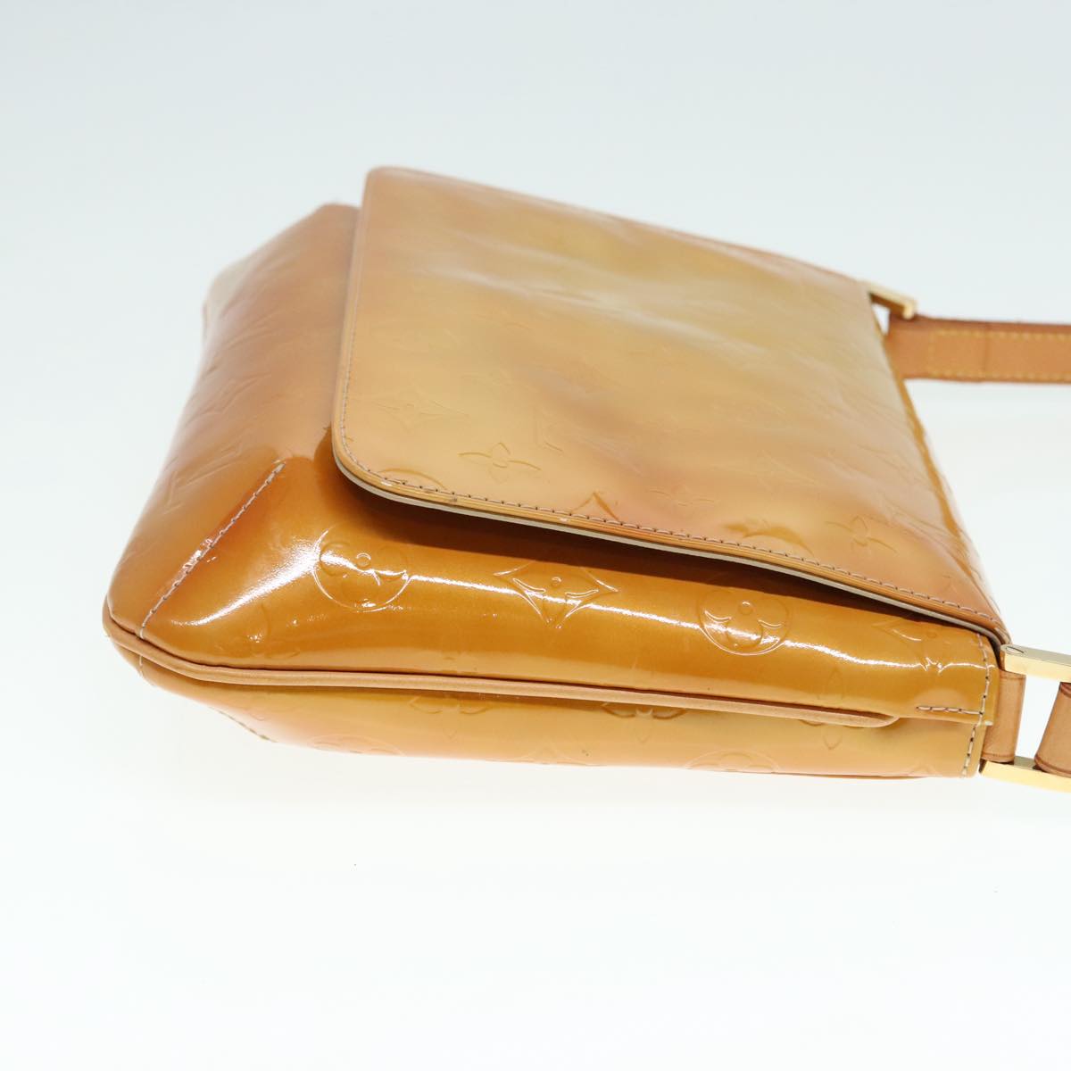 Louis Vuitton Thompson Street Yellow Patent Leather Shoulder Bag