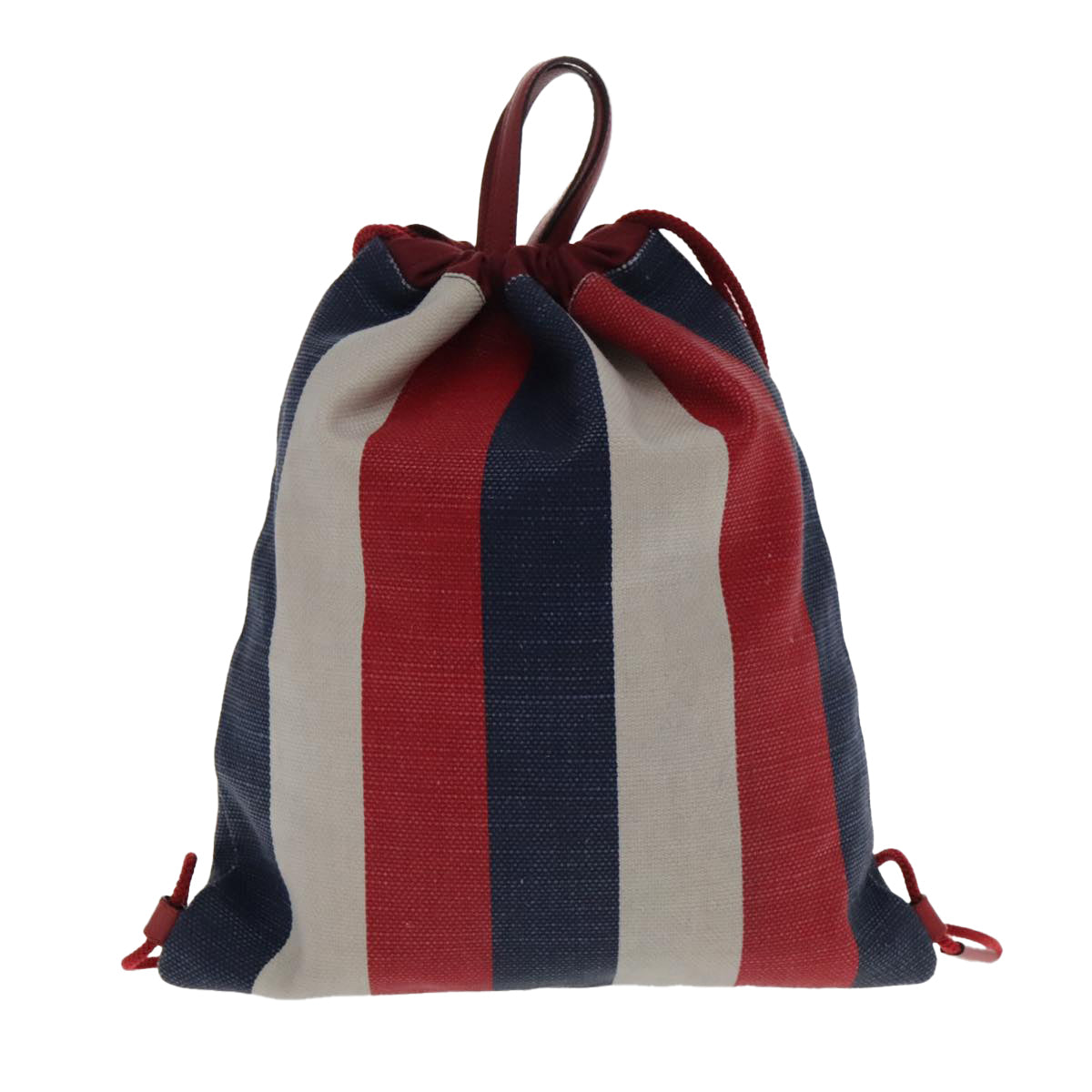 Gucci Blue Canvas Backpack Bag