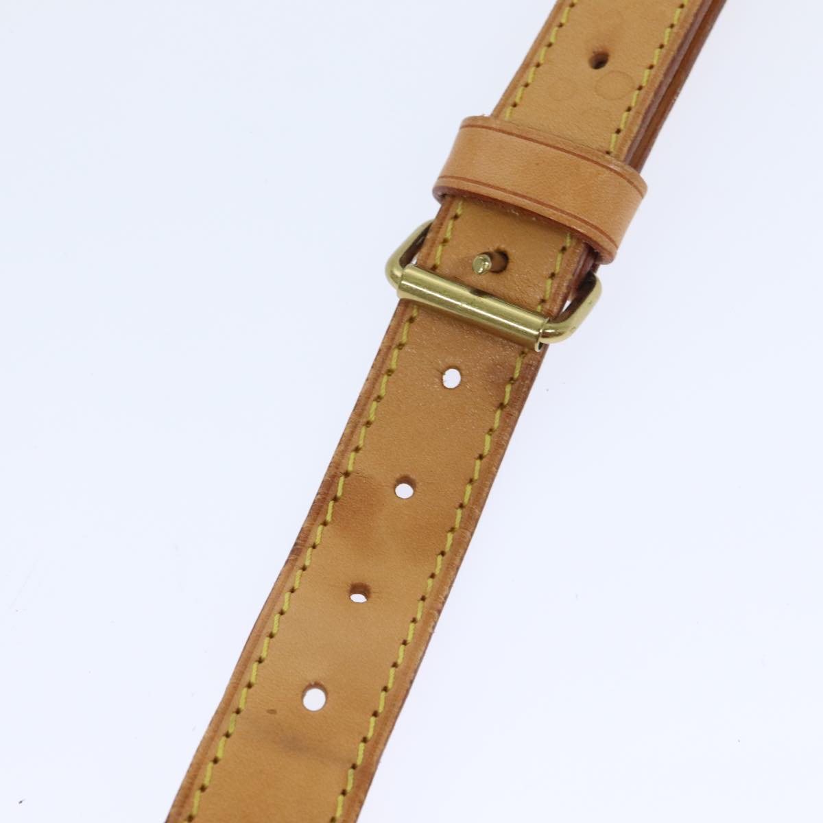 Louis Vuitton Bandoulière De Sac Beige Leather Bag Jewelry