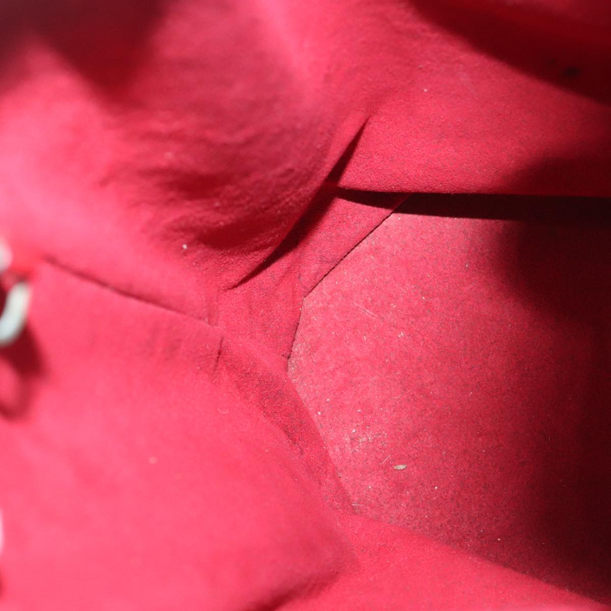 Louis Vuitton Sac D'épaule Red Leather Shoulder Bag