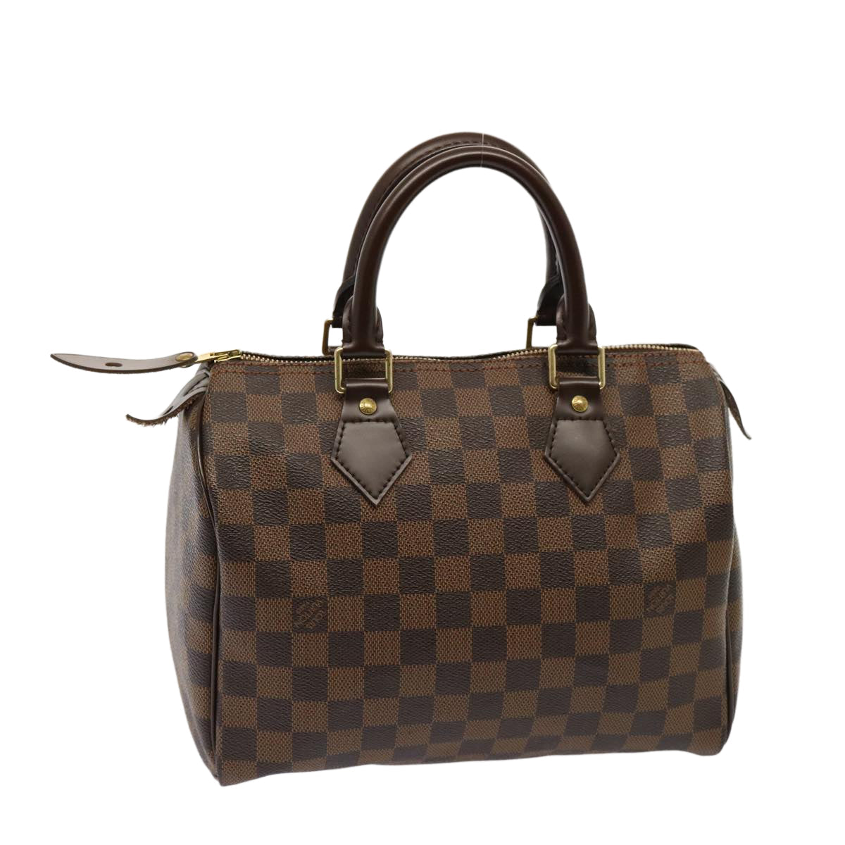 Louis Vuitton Speedy 25 Brown Canvas Handbag