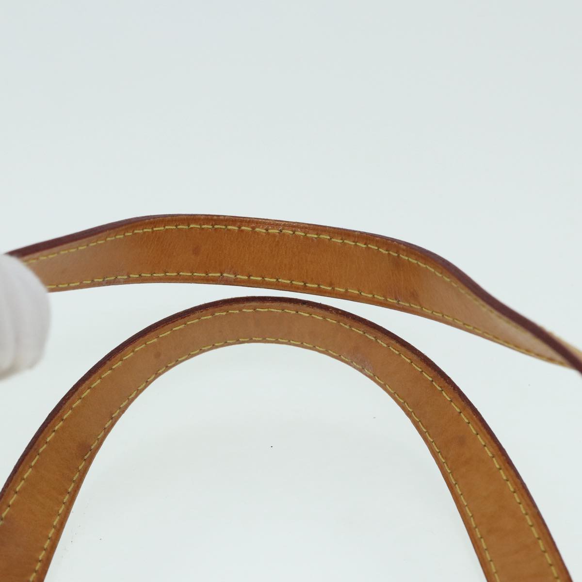 Louis Vuitton Houston Beige Patent Leather Handbag