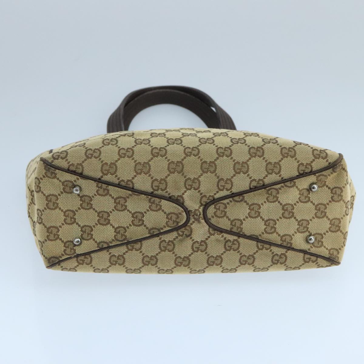 Gucci Gg Canvas Beige Canvas Handbag