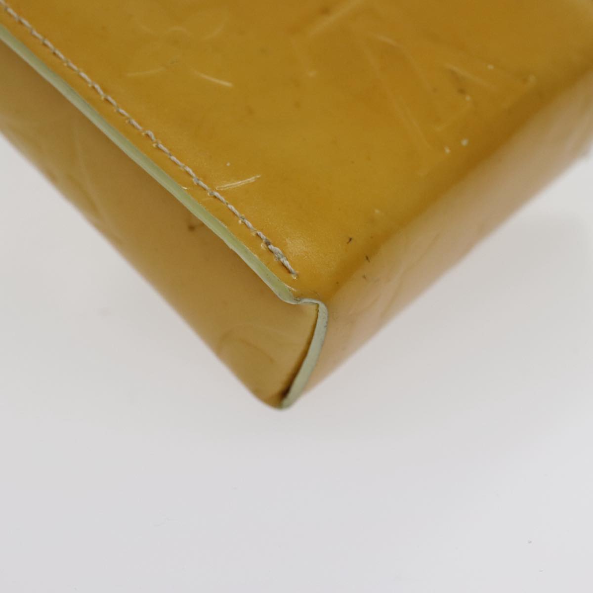 Louis Vuitton Walker Yellow Patent Leather Wallet