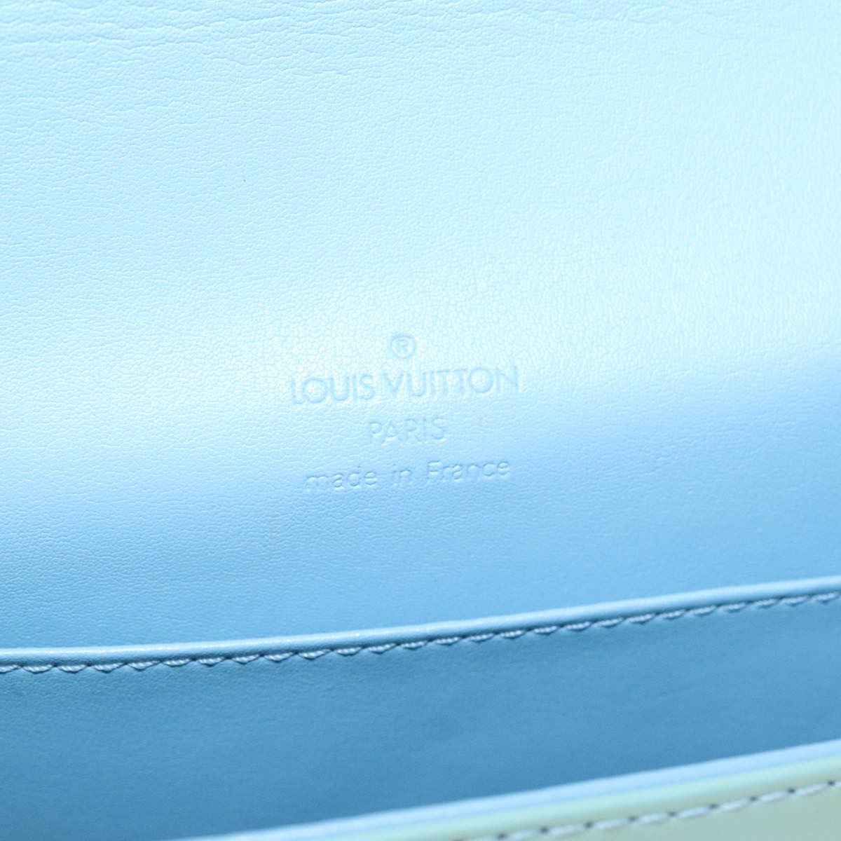 Louis Vuitton Thompson Street Green Patent Leather Shoulder Bag