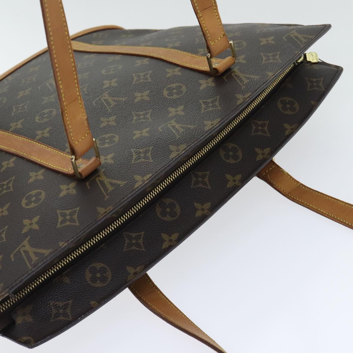 Louis Vuitton Babylone Brown Canvas Tote Bag