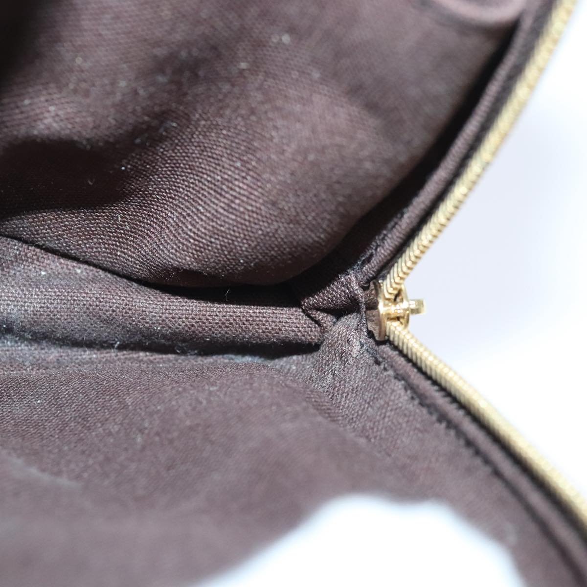 Louis Vuitton Okapi Brown Canvas Clutch Bag
