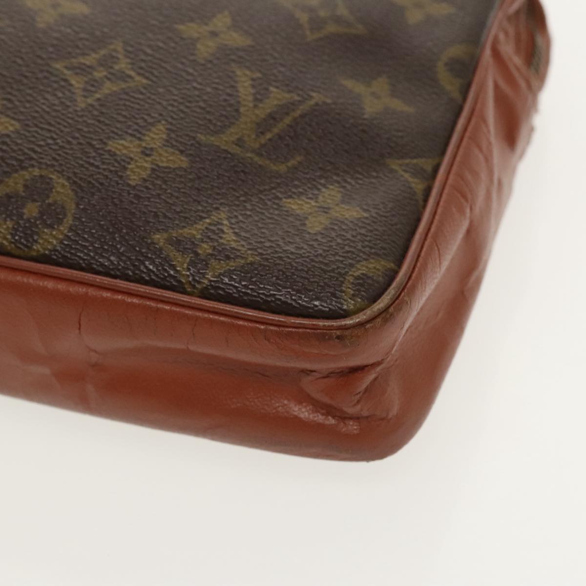Louis Vuitton Shoulder Bag Brown Canvas Shoulder Bag