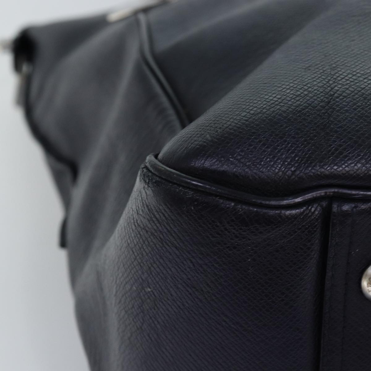 Louis Vuitton Marin Navy Leather Tote Bag