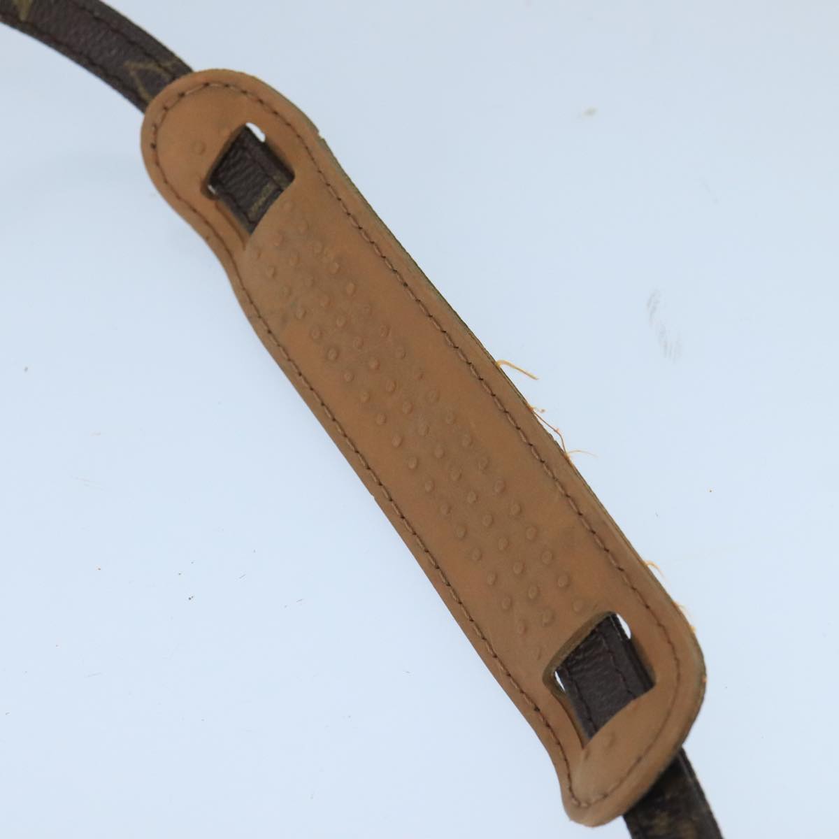 Louis Vuitton Shoulder Strap Brown Canvas Bag Jewelry