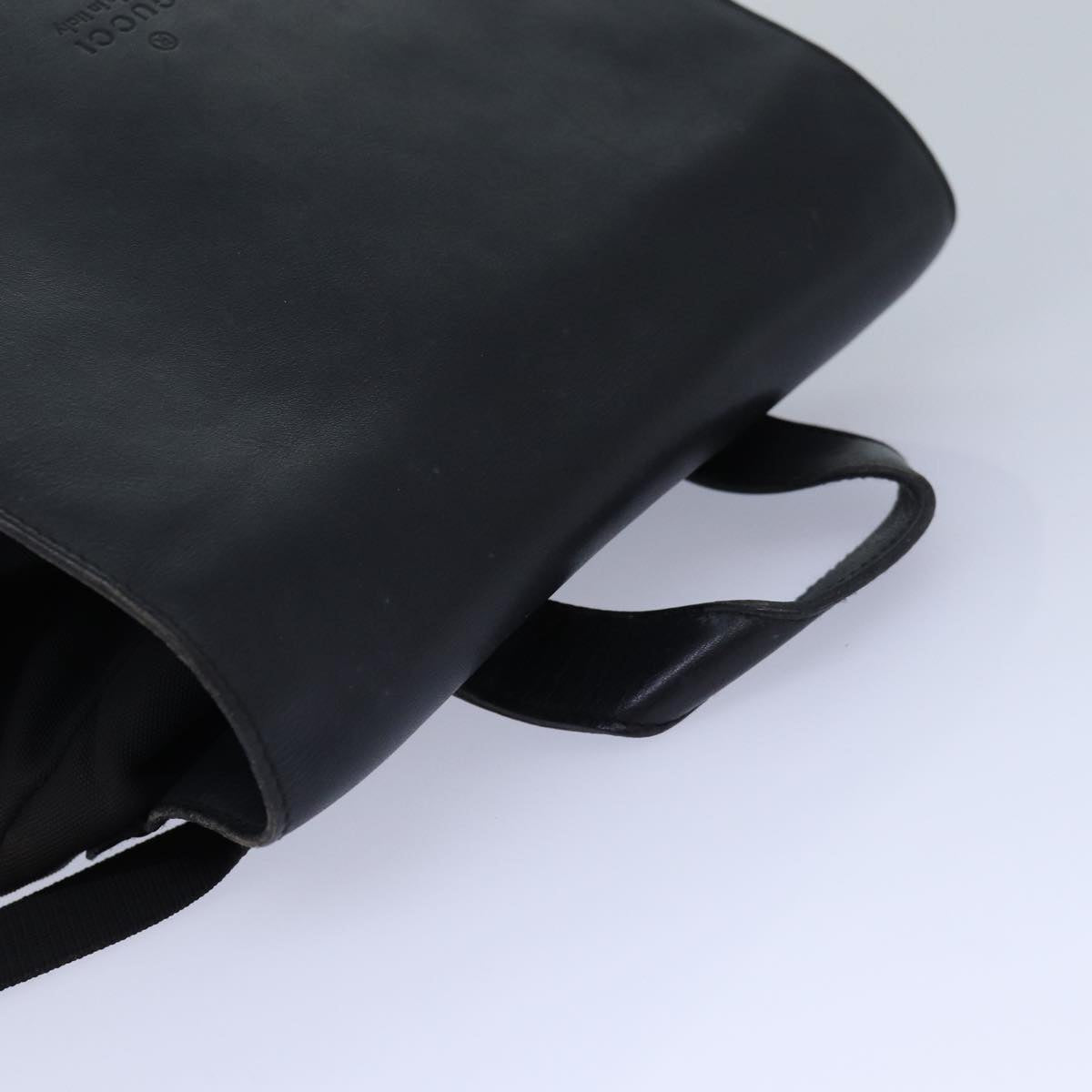 Gucci Black Synthetic Backpack Bag