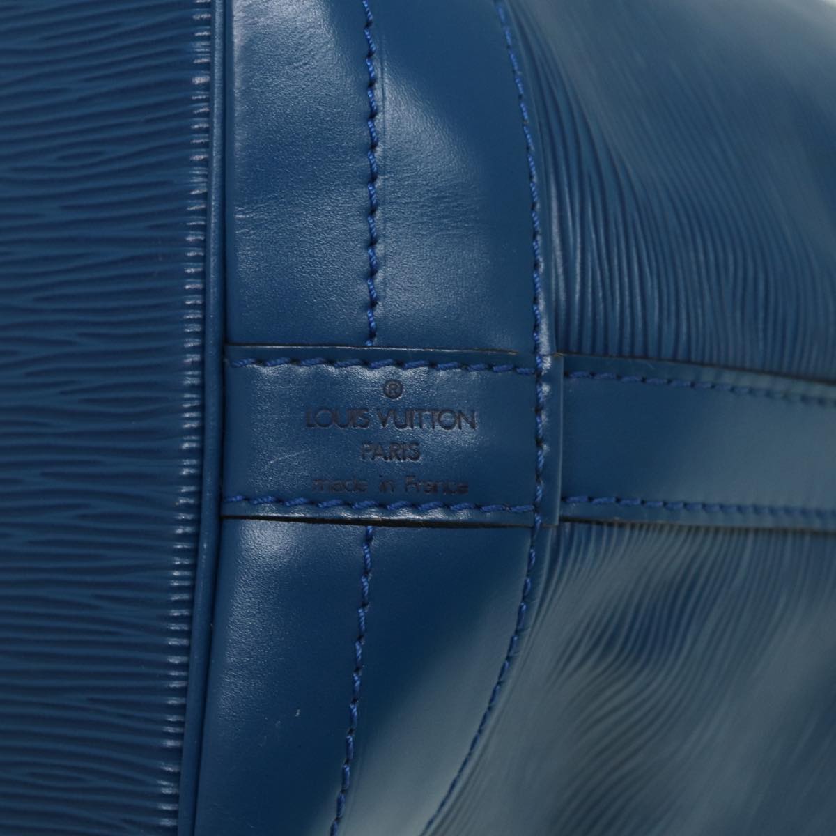 Louis Vuitton Noe Blue Leather Shoulder Bag