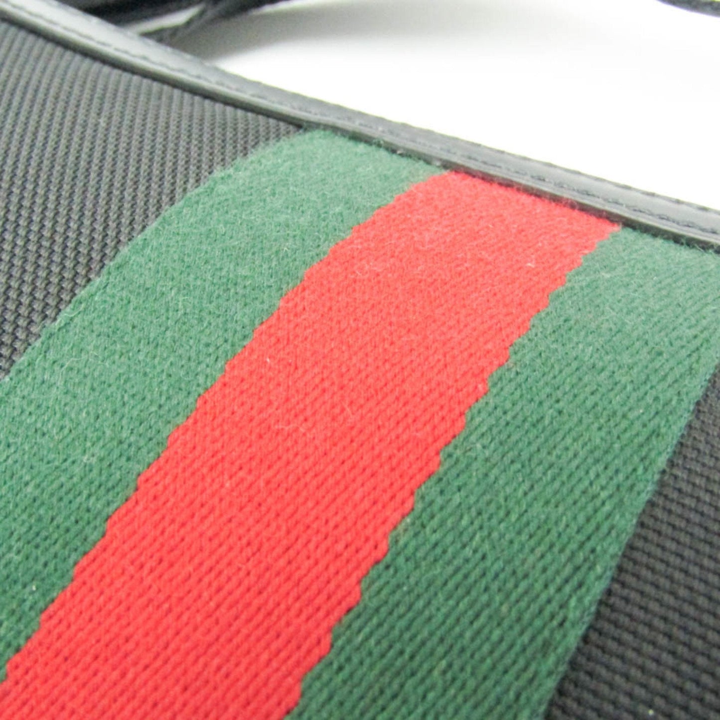 Gucci Ophidia Black Canvas Shoulder Bag