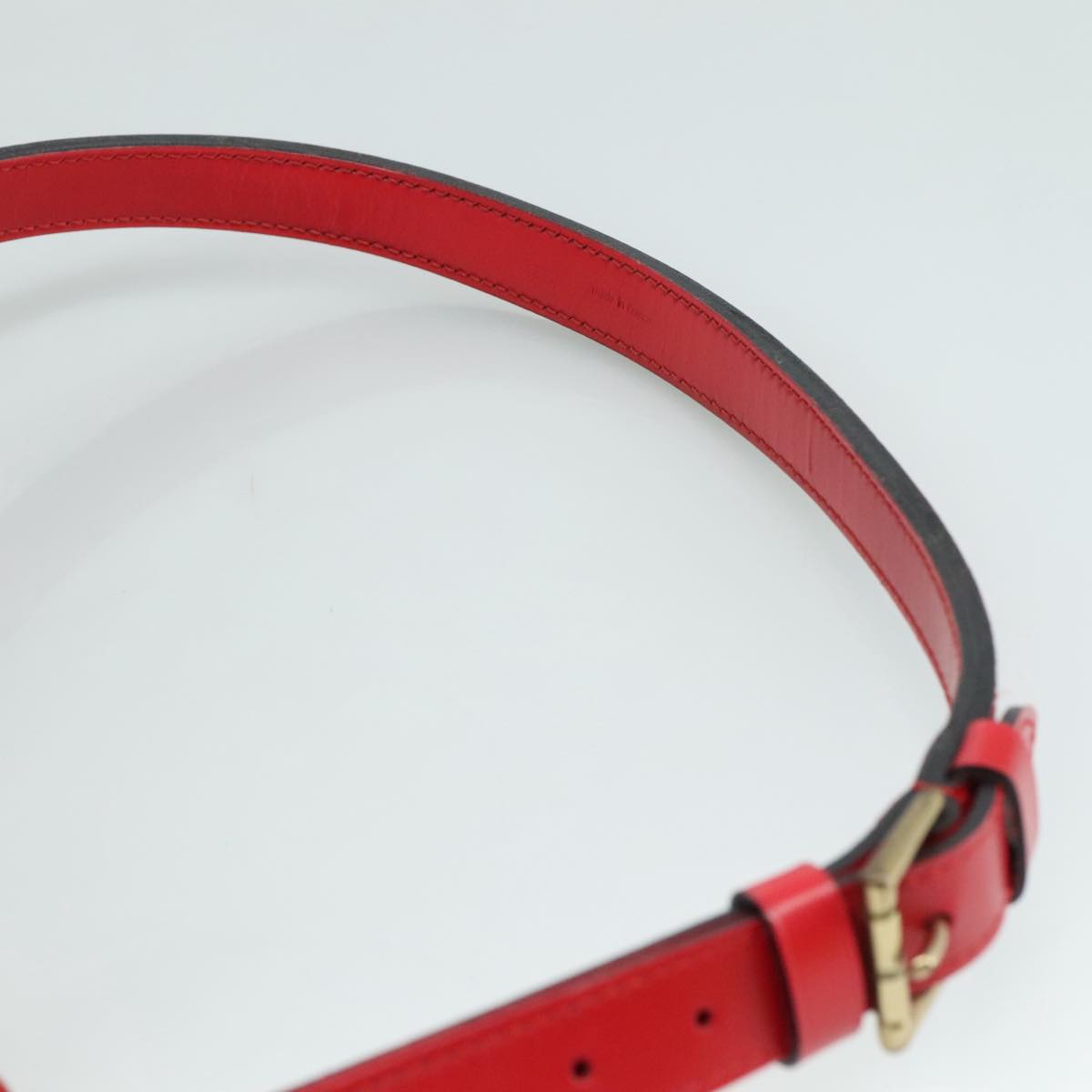 Louis Vuitton Noé Pm Red Leather Shoulder Bag