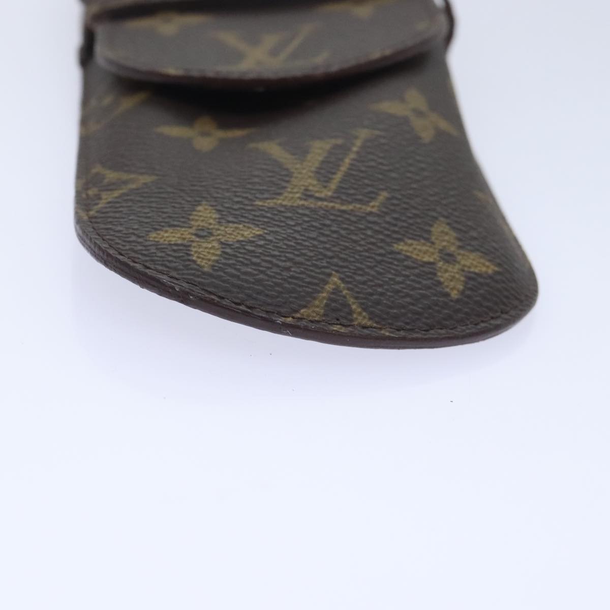 Louis Vuitton Glasses Case Brown Canvas Wallet