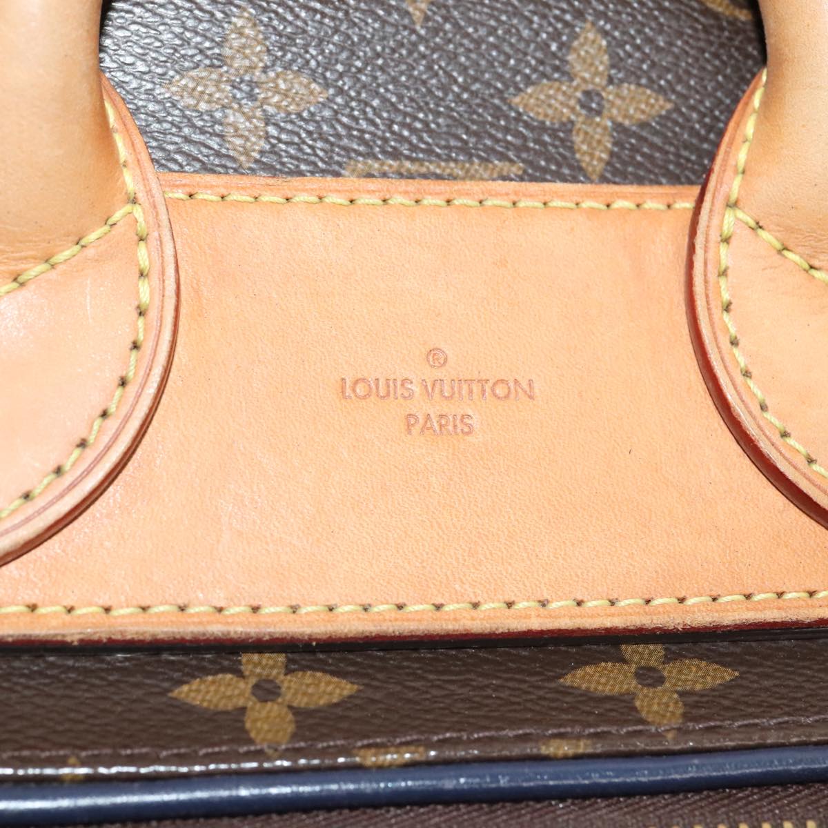 Louis Vuitton Eden Brown Canvas Handbag