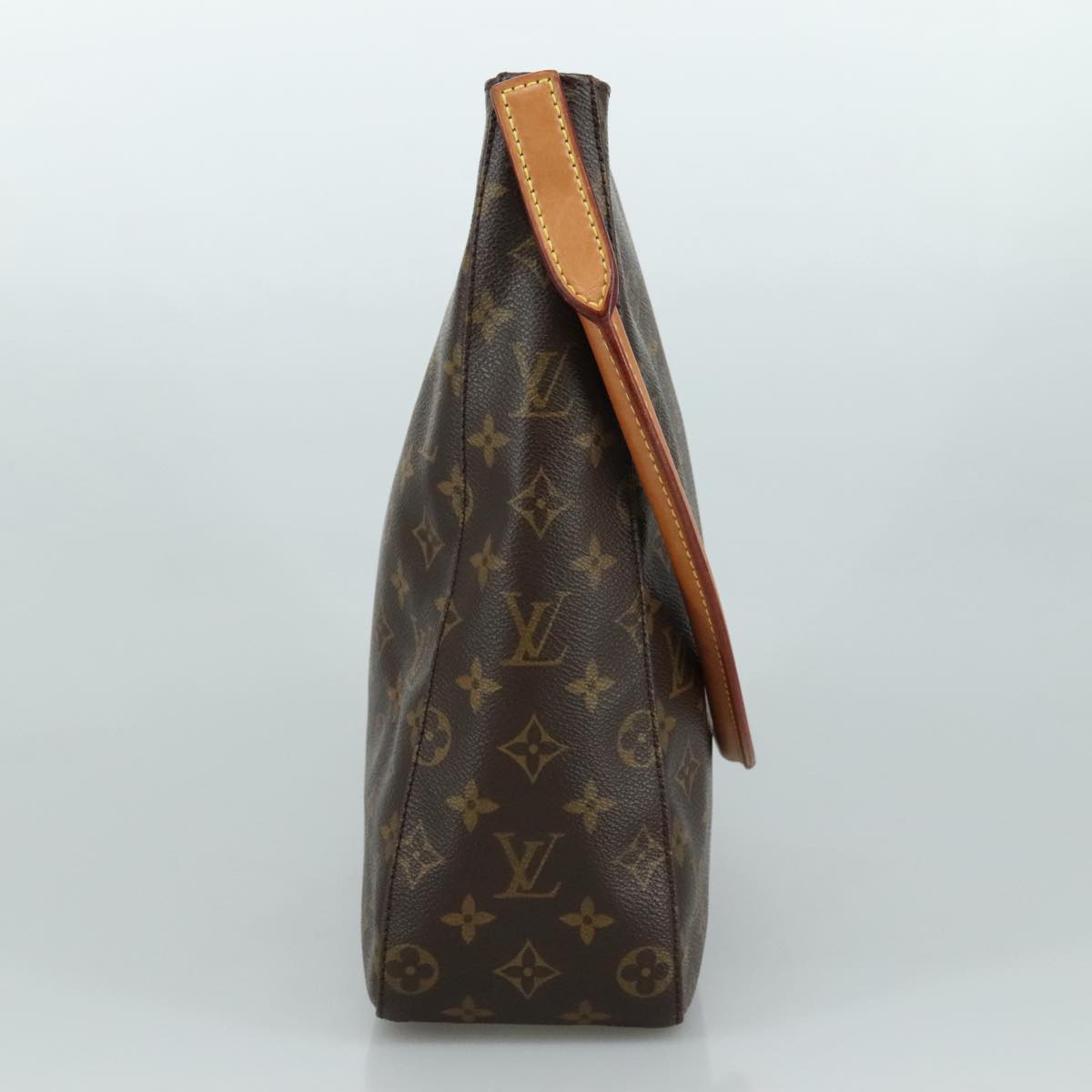 Louis Vuitton Looping Gm Brown Canvas Shoulder Bag