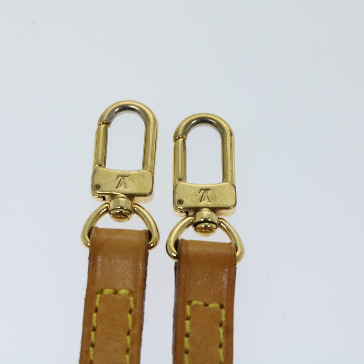 Louis Vuitton Bandoulière De Sac Brown Leather Bag Jewelry