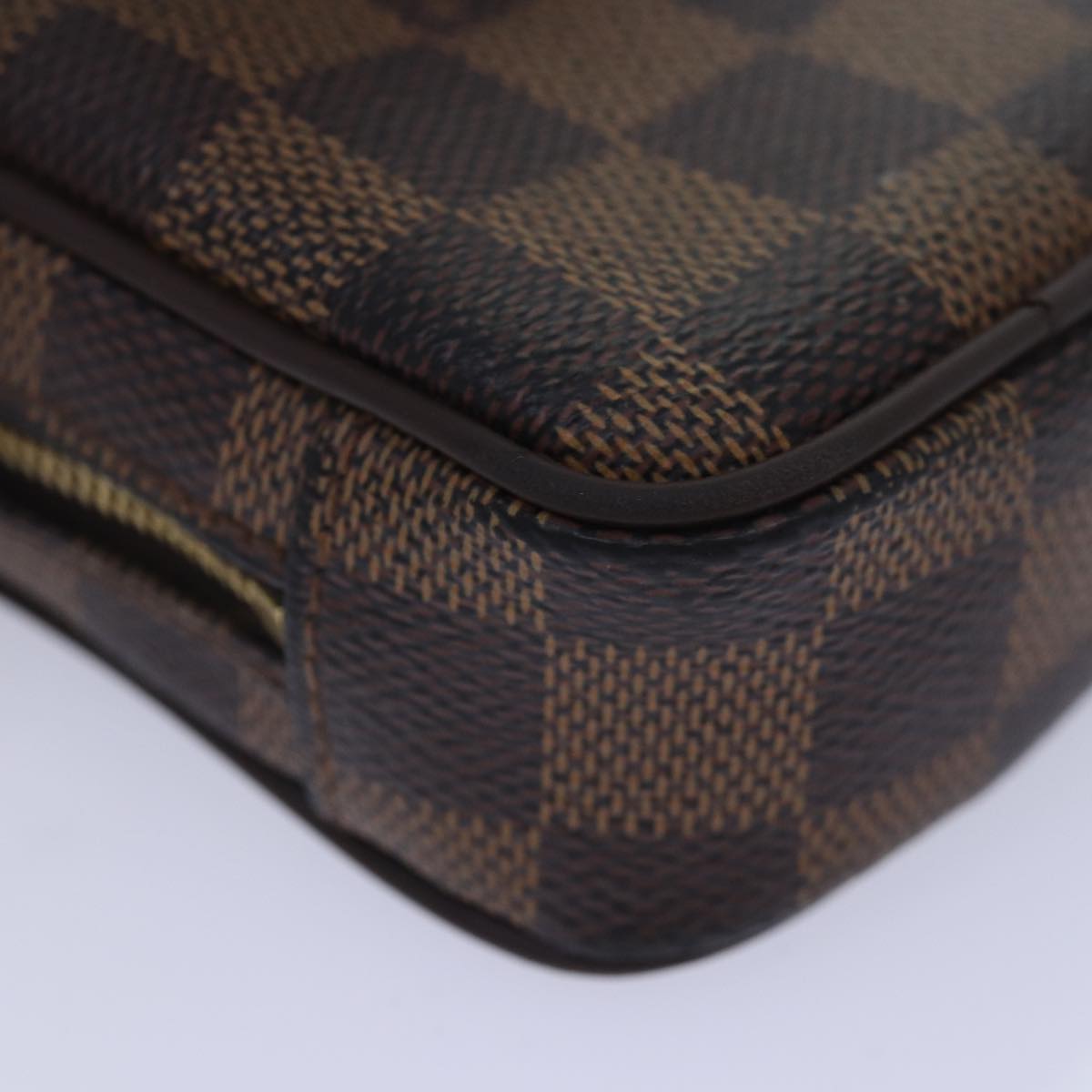 Louis Vuitton Okapi Brown Canvas Clutch Bag