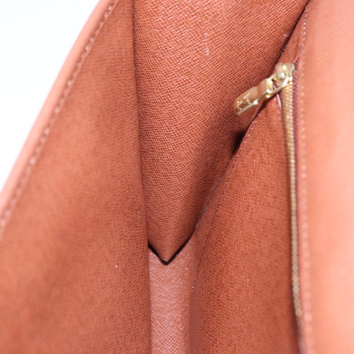 Louis Vuitton Bordeaux Brown Canvas Shoulder Bag
