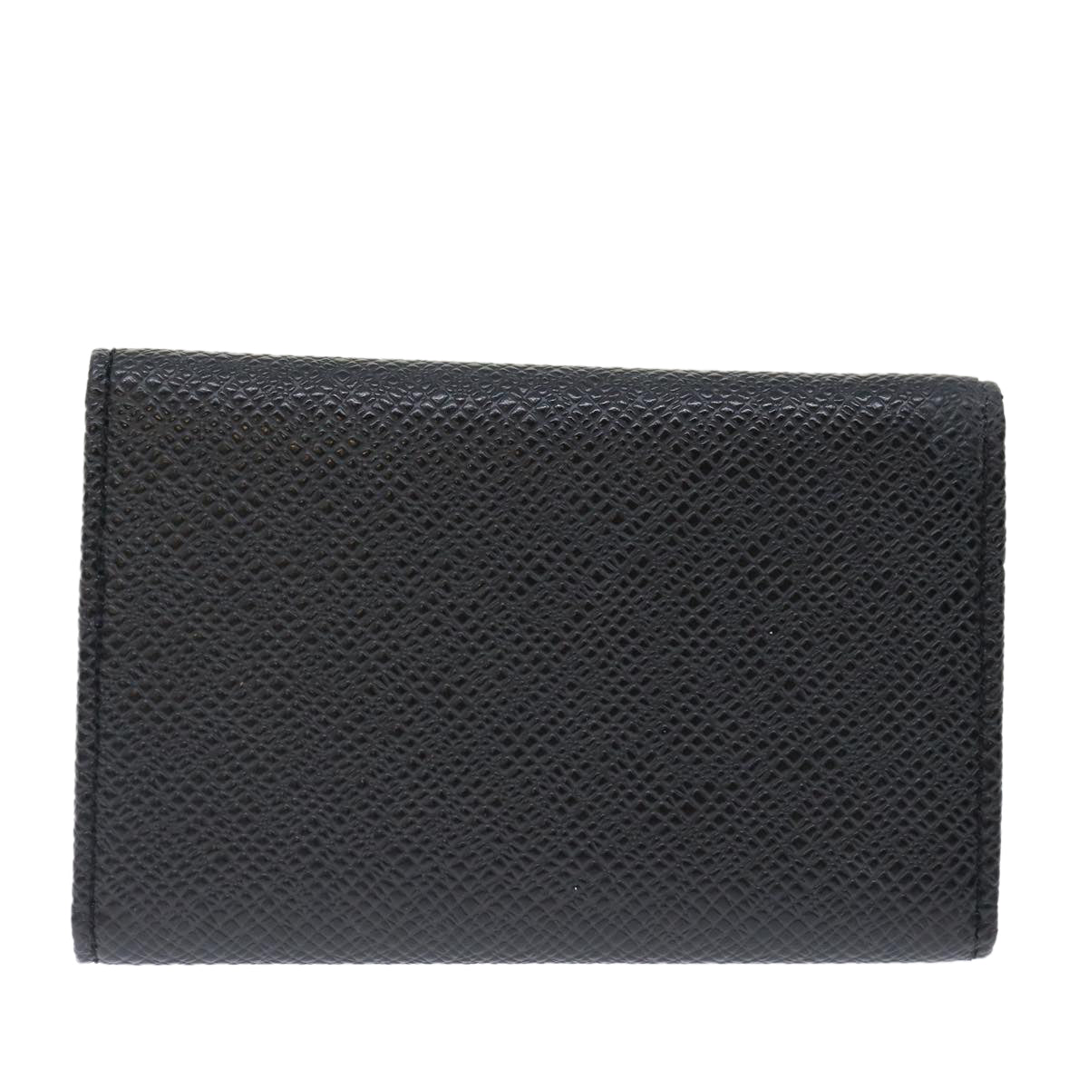 Louis Vuitton 6 Key Holder Black Leather Wallet