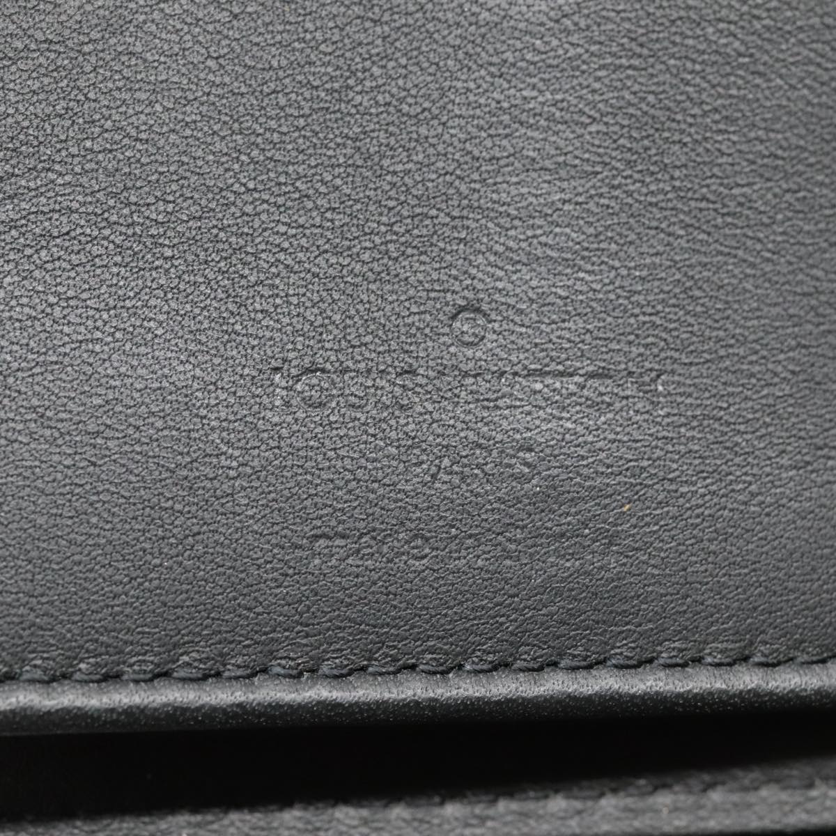 Louis Vuitton Zippy Wallet Vertical Black Leather Wallet