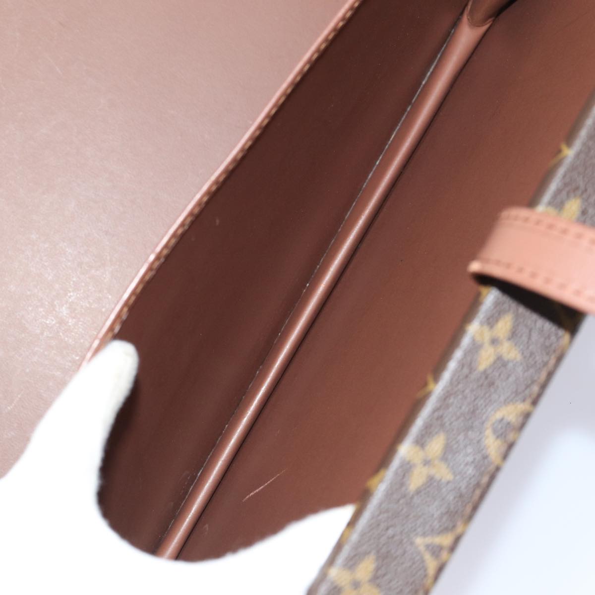 Louis Vuitton Cruiser Brown Canvas Briefcase Bag