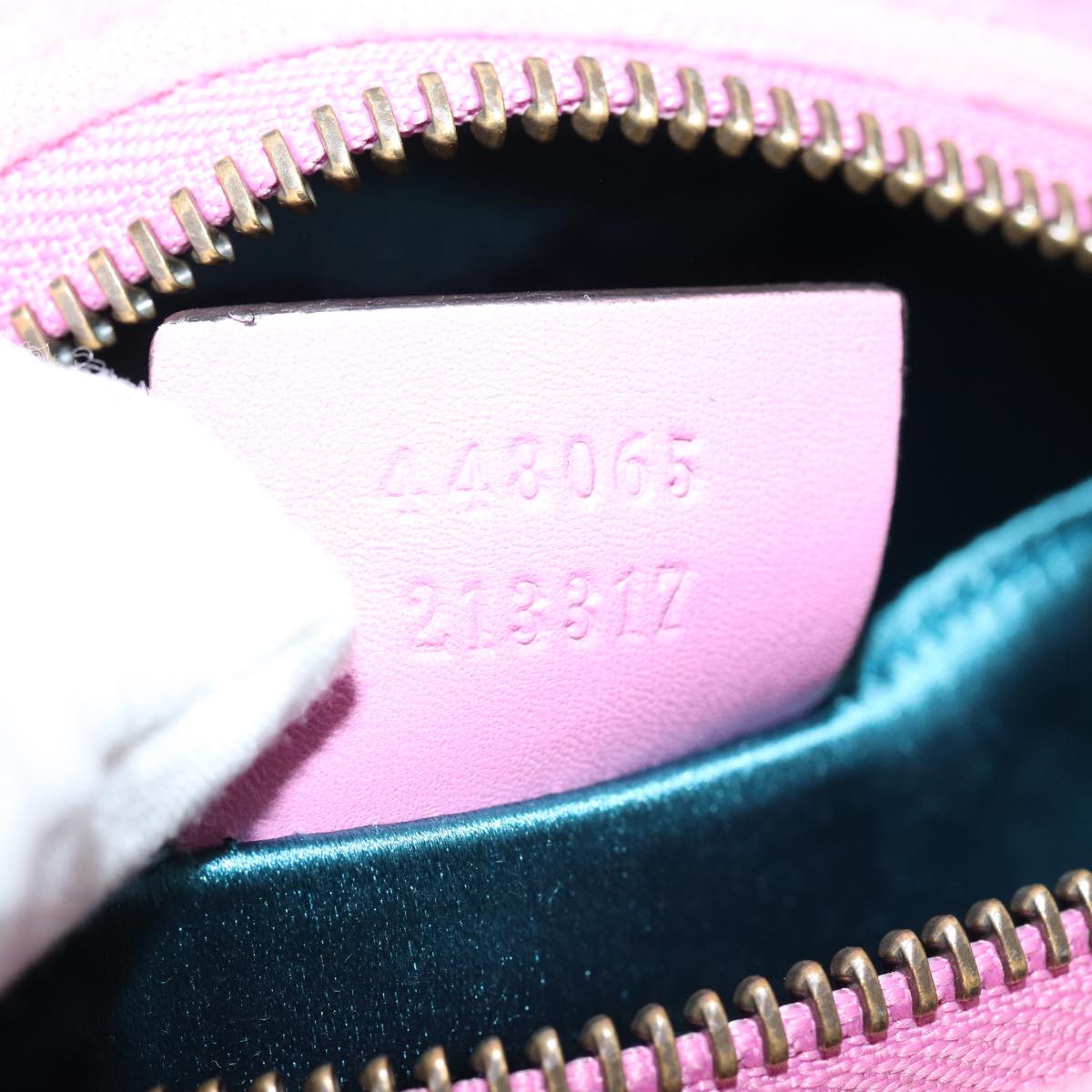 Gucci Marmont Pink Velvet Shoulder Bag