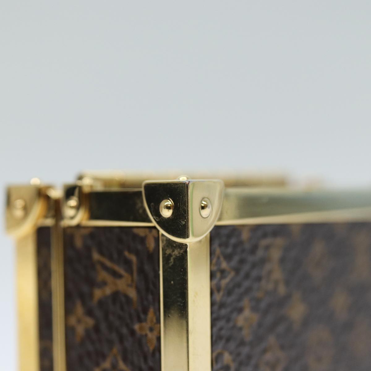 Louis Vuitton Porte Clés Brown Metal Bag Jewelry